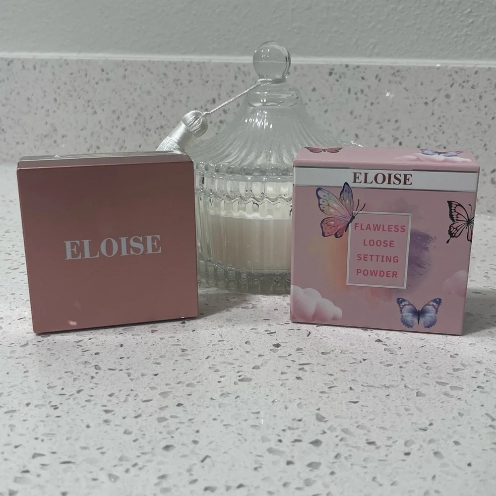 ELOISE BEAUTY Flawless Loose Setting Powder full size in vanilla